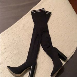 Also Thigh-High “Love ❤️” Sock Boot